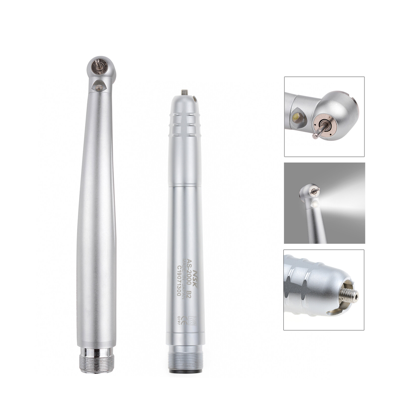 Dental PANA-Max LED High Speed Handpiece+Air Scaler+EX203C Low Speed 2H