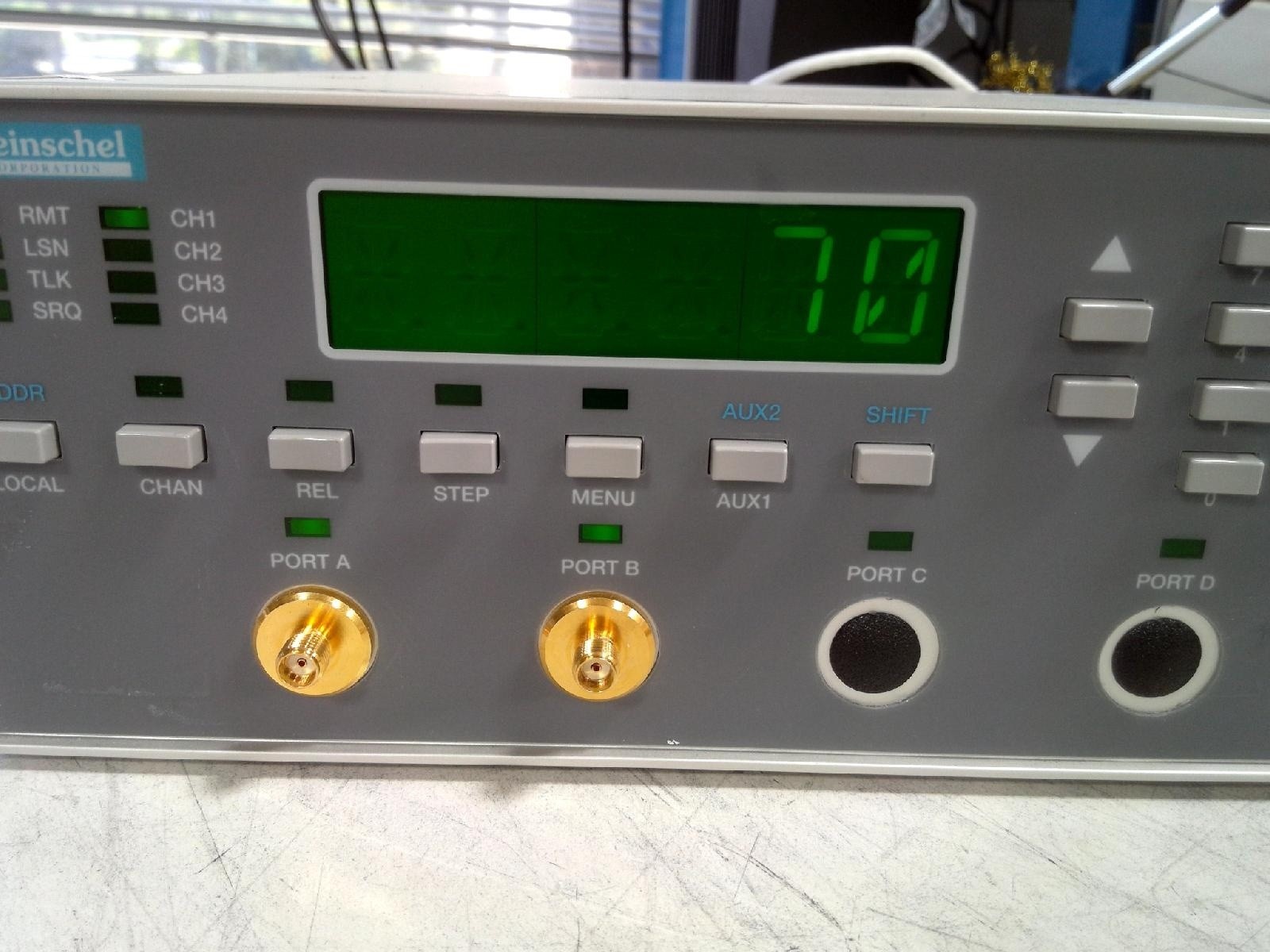 Aeroflex / Weinschel 8310 Series Programmable Attenuator 1-Ch 18GHz 70dB/10dB