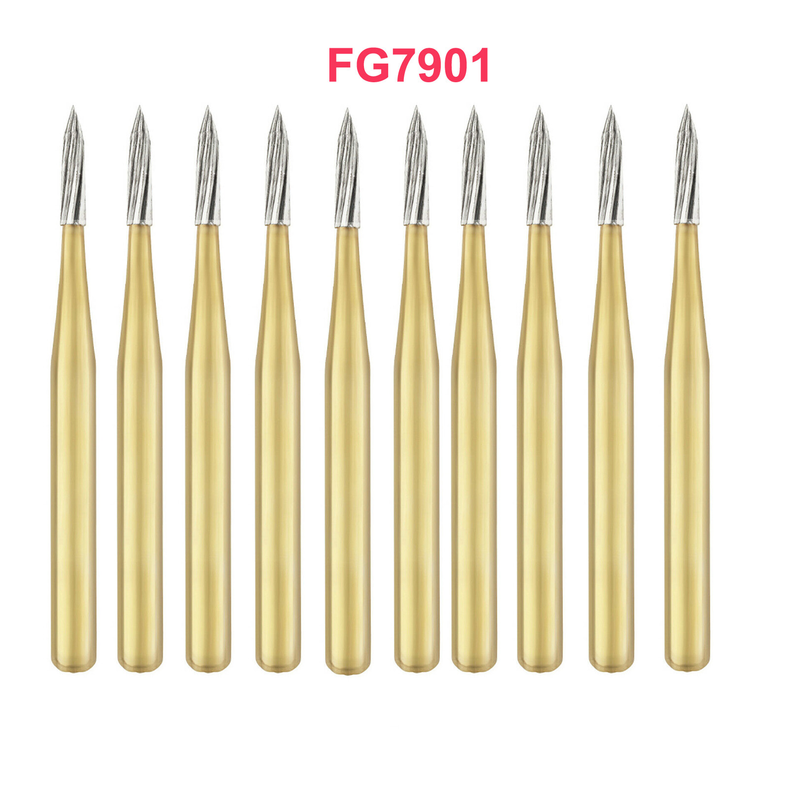 Dental Midwest FG #7901 Trimming / Finishing Flame Burs