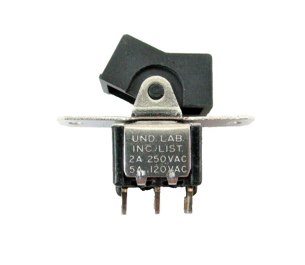 (2x) DPDT ON-NONE-ON 5A 120VAC / 28VDC – 2A 250VAC Rocker Switch – Solder