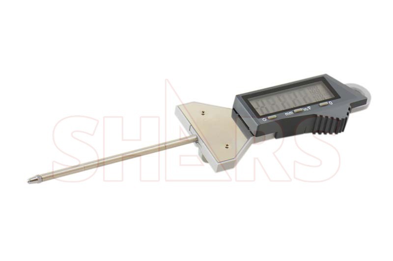Aventor 0-4″ Electronic Digital Depth Gage .0005 IN-MM-FRACTION Tire Tread !]