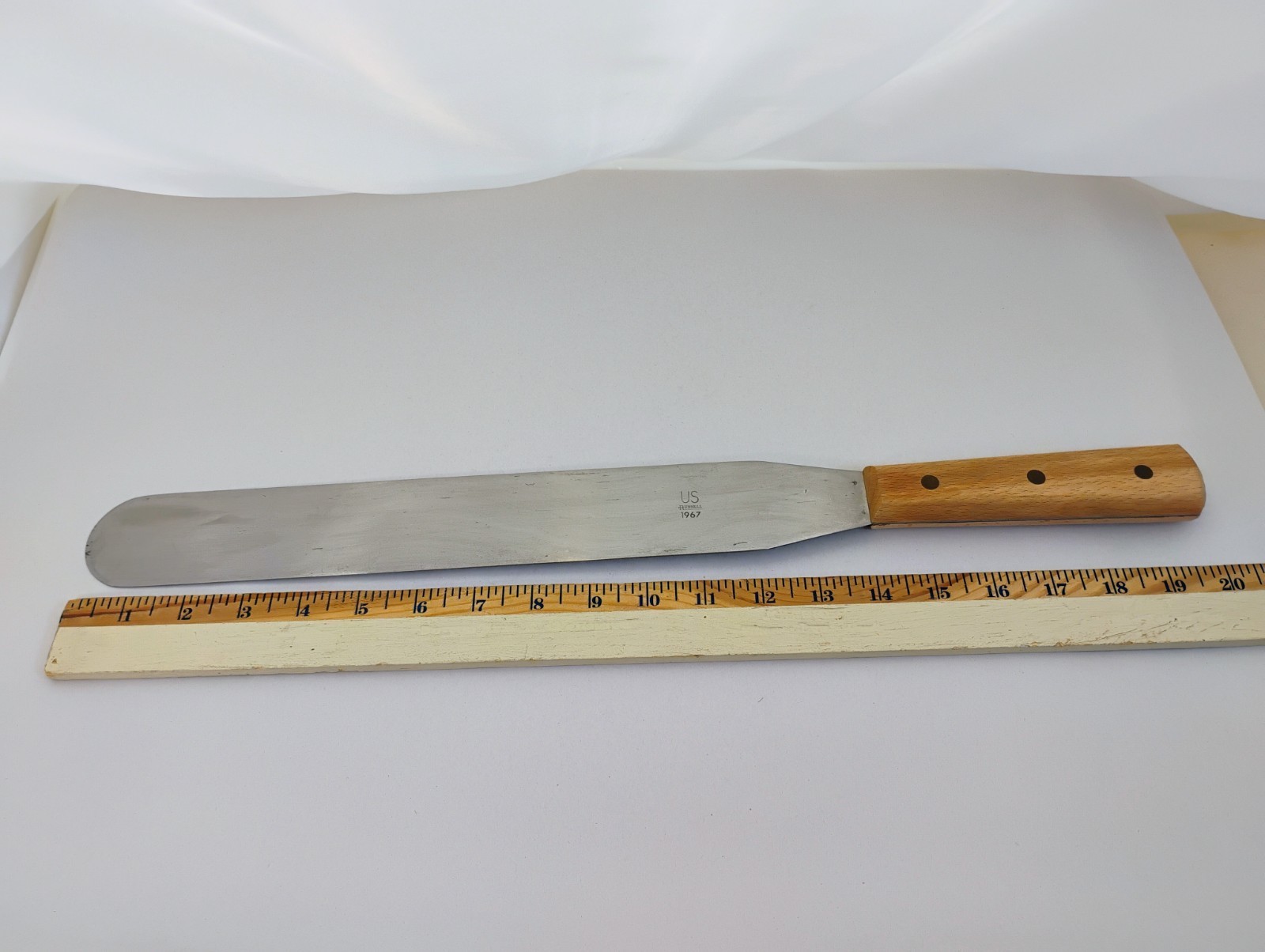 Dexter USA NOS 14 inch High Carbon Steel Spatula Palette Knife US Russell 1966