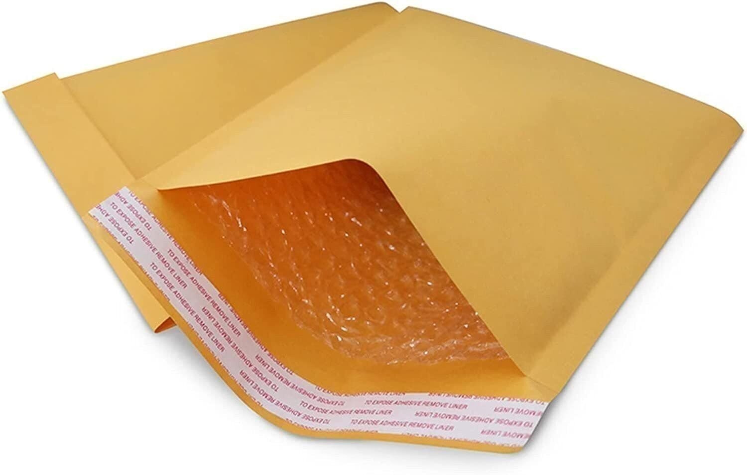 200 #1 7.25×12 Kraft Bubble Padded Envelopes Mailers Shipping Case 7.25″x12″