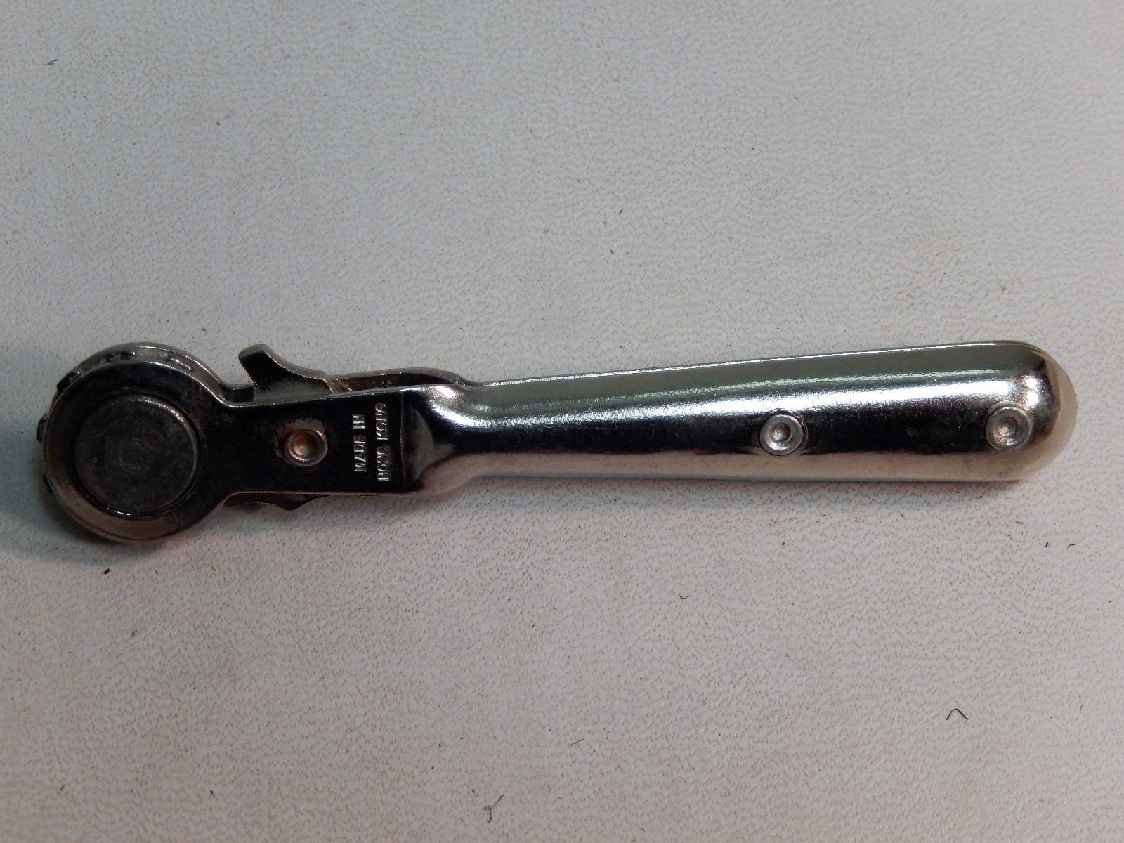 Vintage 1/4″ Drive Ratchet Made in Hong Kong