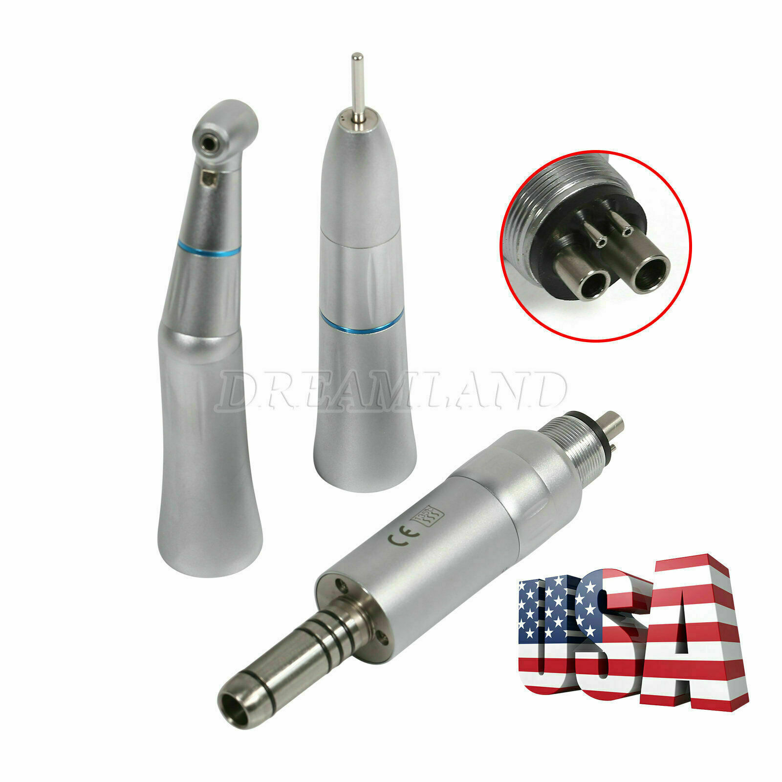 USA Dental slow Low Speed Handpiece/ Kit Inner Internal Water Spray