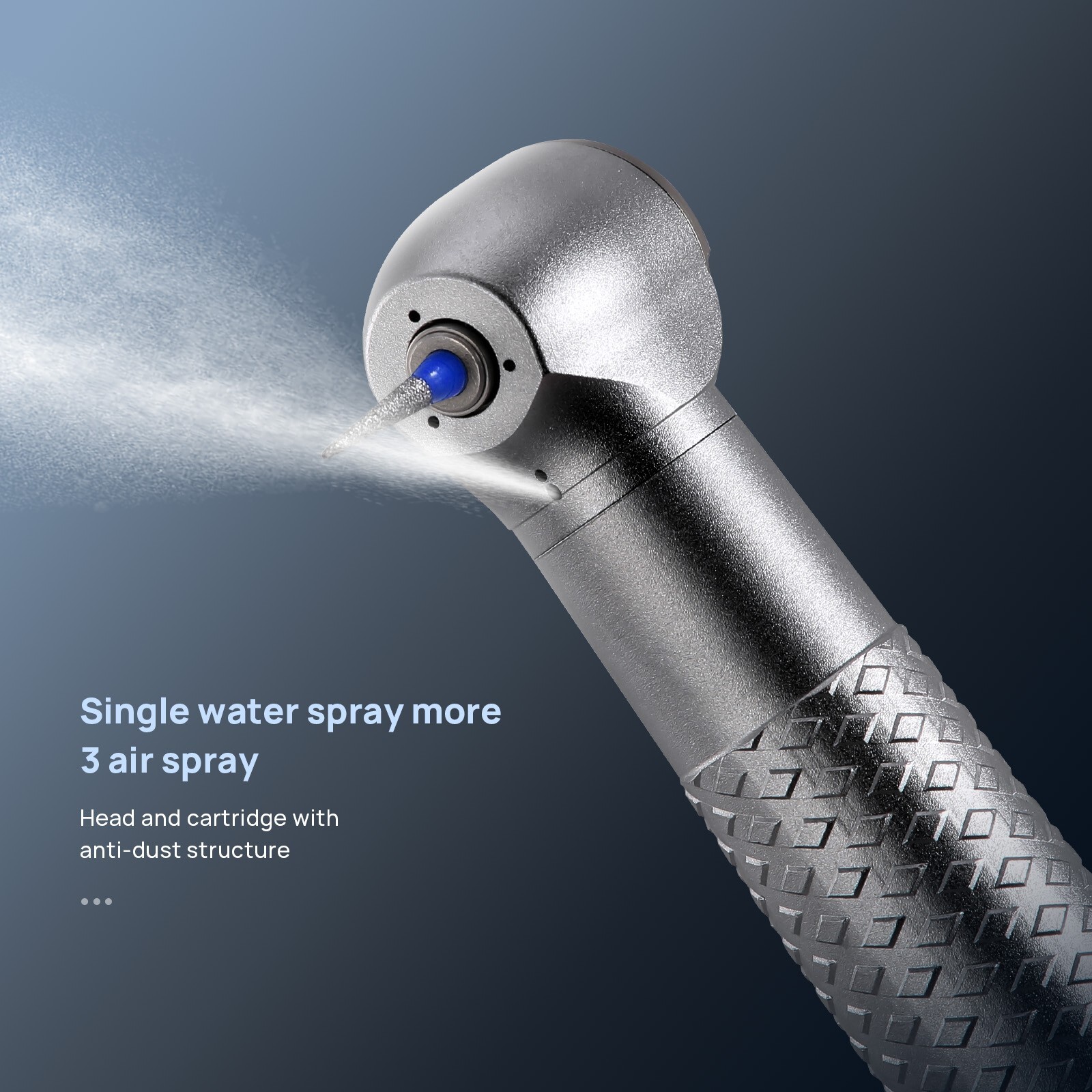 COXO Anti-retraction High Speed Air Turbine Handpiece 4 Hole CX207-A H02-SP4