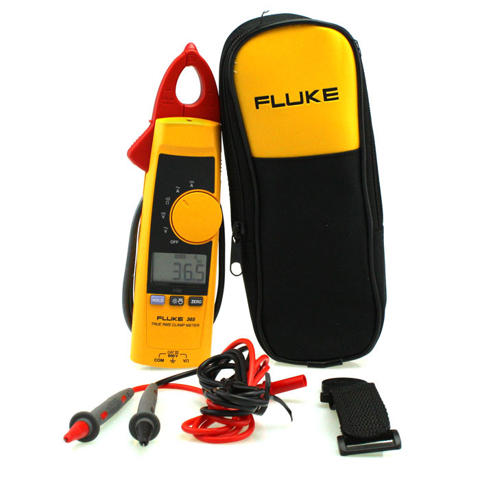 Fluke 365 Detachable Jaw True RMS AC/DC Clamp Meter AC/DC 200A 600V Resistance