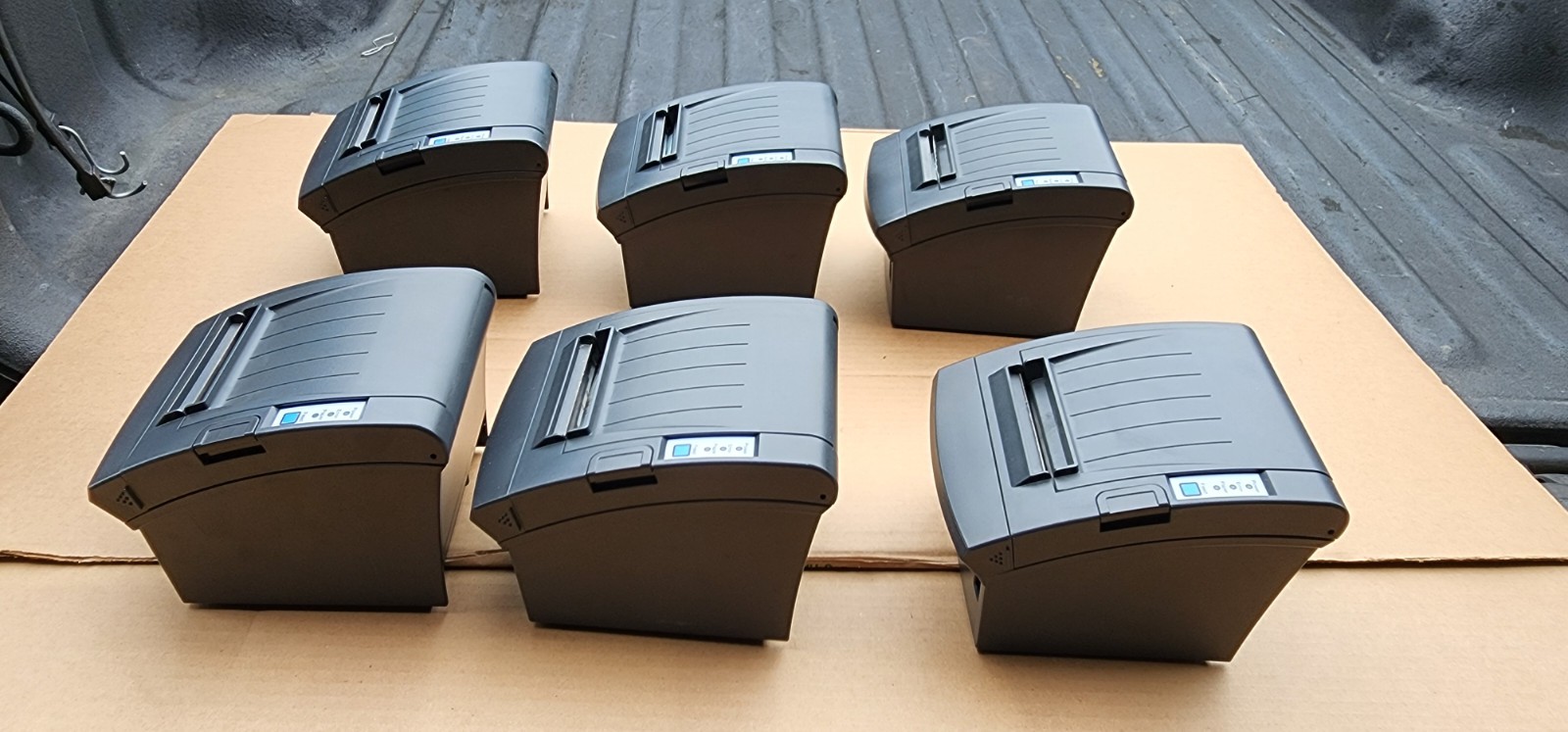 6 NCR Bixolon SRP-350 Plus III Direct Thermal Receipt POS Printer USB LAN Serial