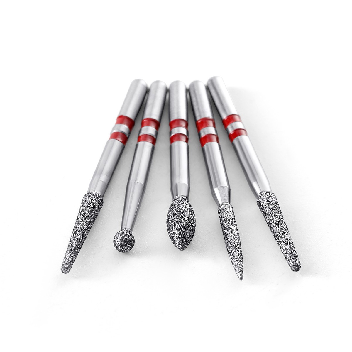AZDENT Dental Diamond Burs Kit High Speed FG 1.6mm for Cutting Zirconia USA