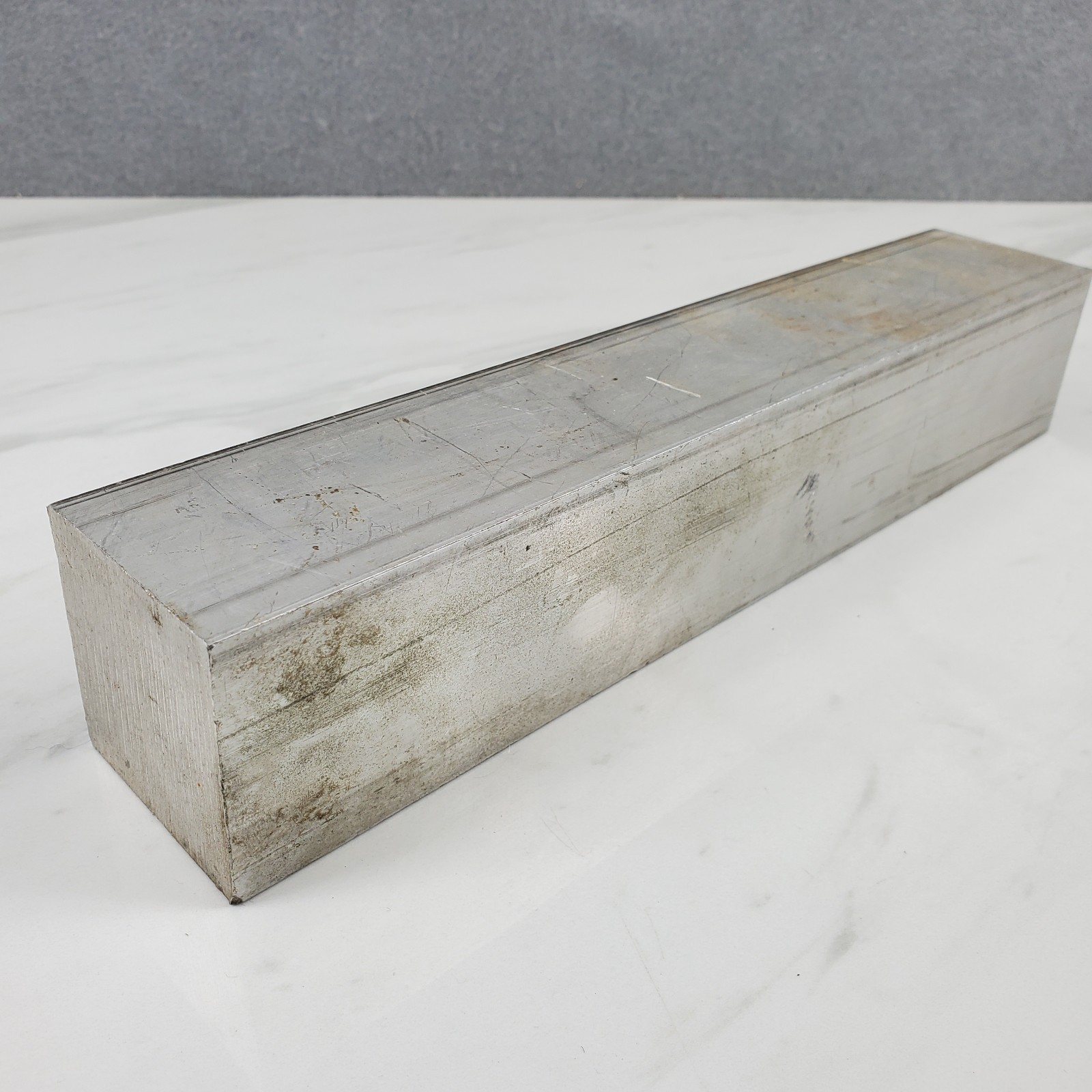 2″ X 2″ Alcoa Aluminum Square Bar x 11″ Long, Solid Bar Stock