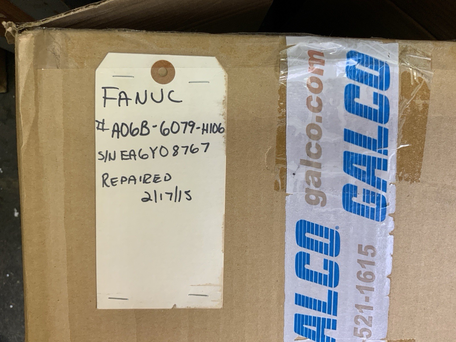 FANUC ALPHA SERVO AMPLIFIER MODULE P/N: A06B-6079-H106 -283-325V *REPAIRED*