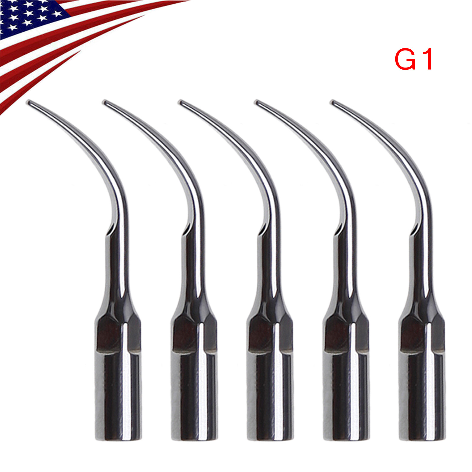 5* Dental Ultrasonic Piezo Scaler Tips fit EMS Woodpecker /DTE Satelec Handpiece