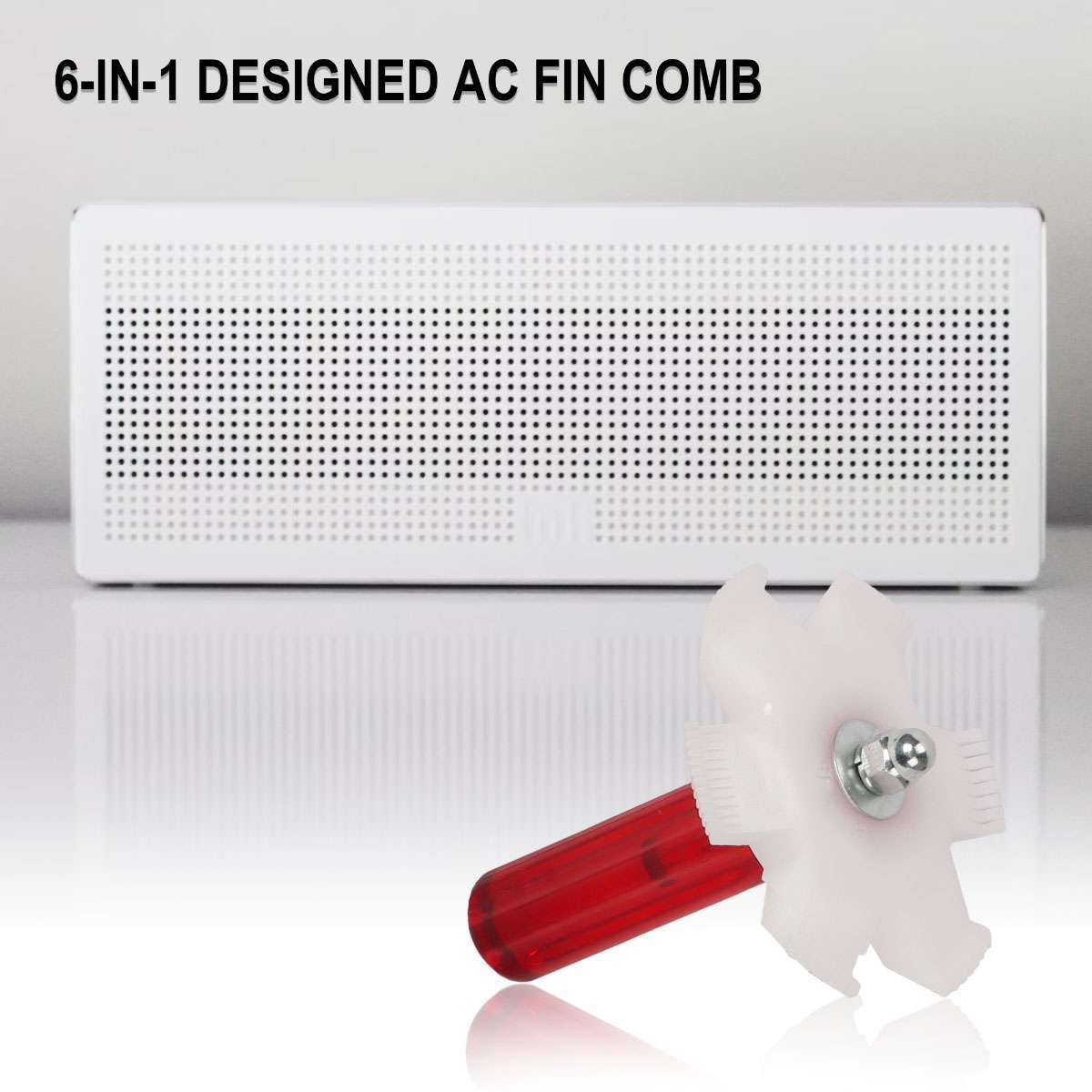 Air Conditioner Fin Comb Radiator Condenser Fin Comb Cleaner Brush Repair