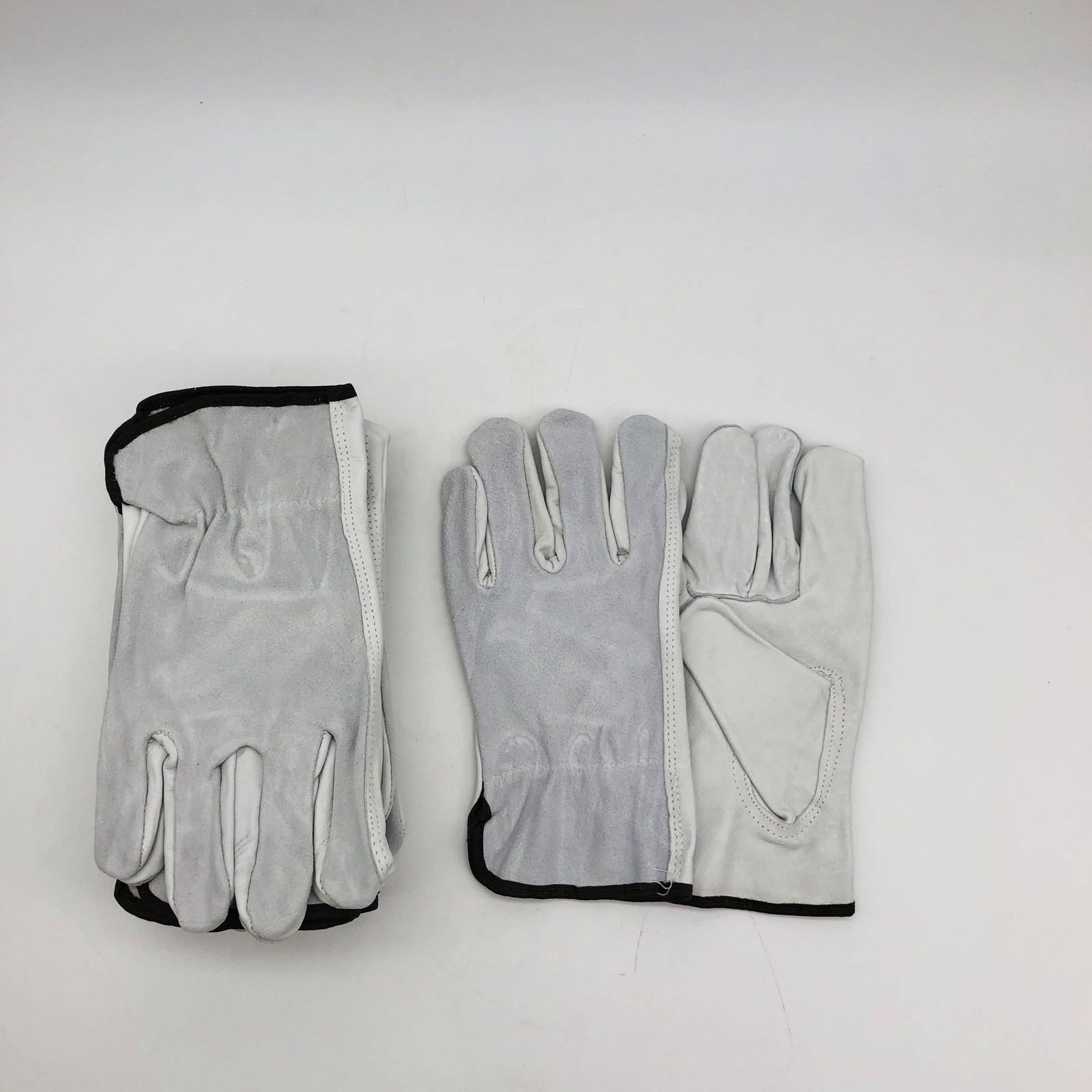 PIP 68-161SB/L Leather Driver Gloves Sz Large Keystone Thb Split Cowhide 6 Pairs