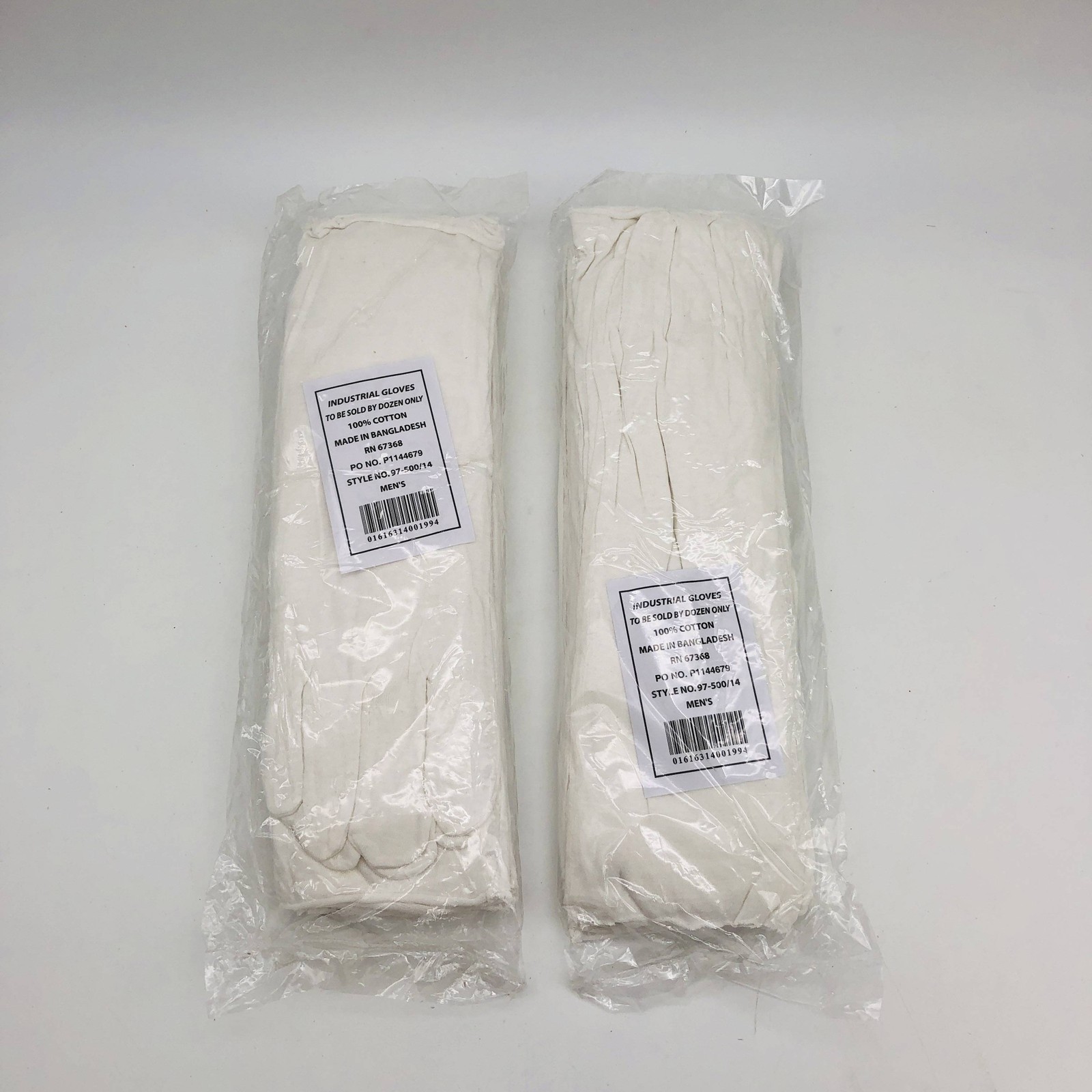 PIP 97-500/14 White Inspection Gloves 14″ Long Premium Universal Size 2 Dozen