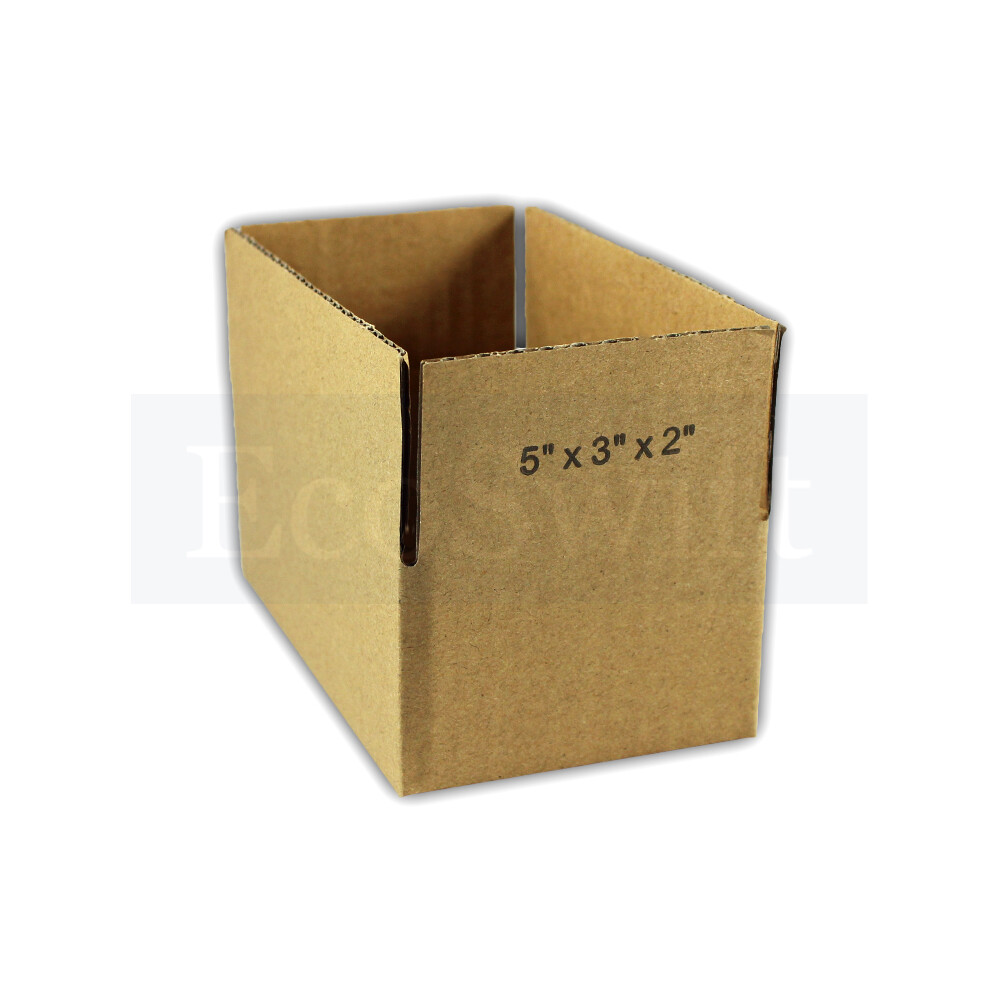40 5x3x2 EcoSwift Cardboard Packing Moving Shipping Boxes Corrugated Box Cartons