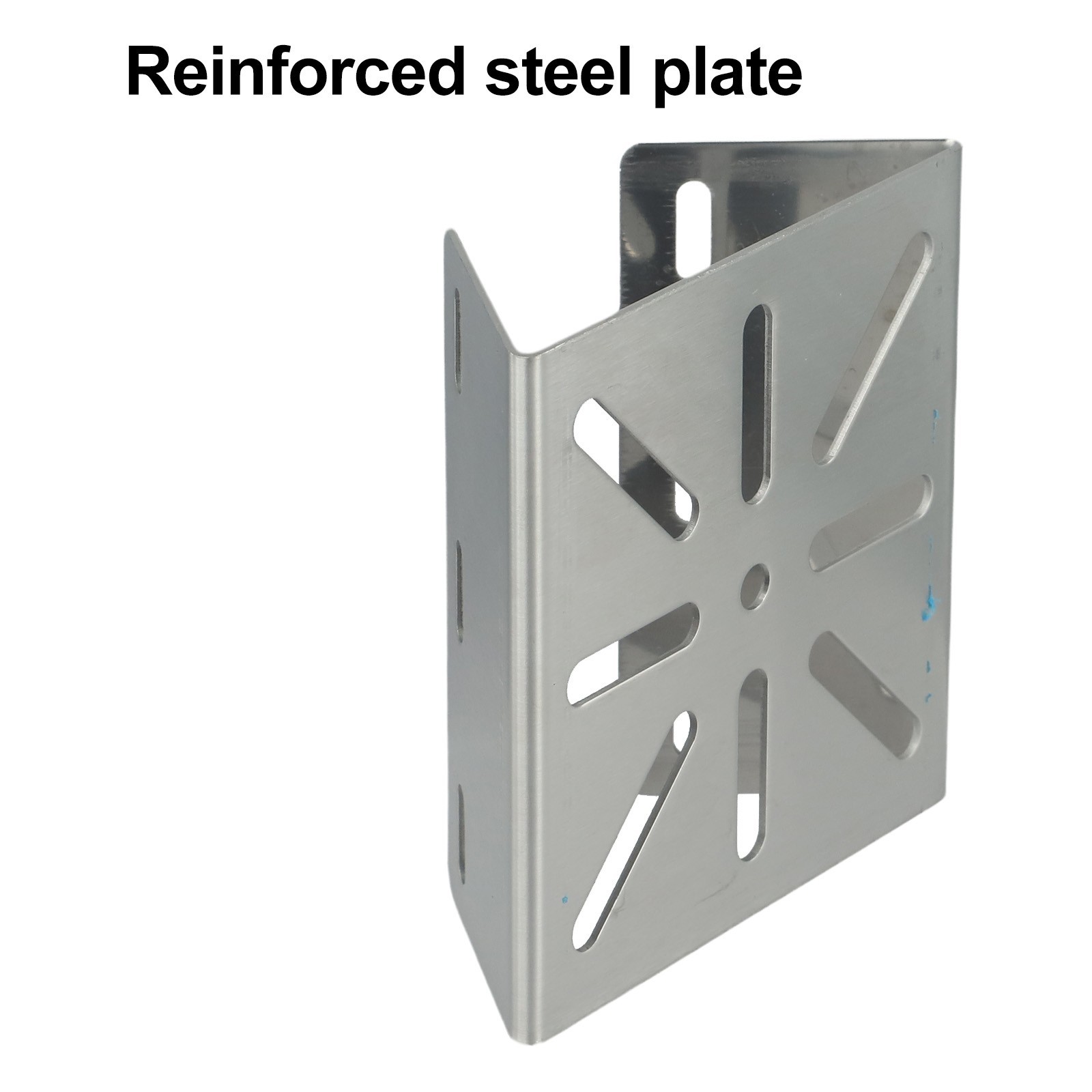 High Compatibility Stainless Steel Pole Bracket with Reinforced Steel Plate