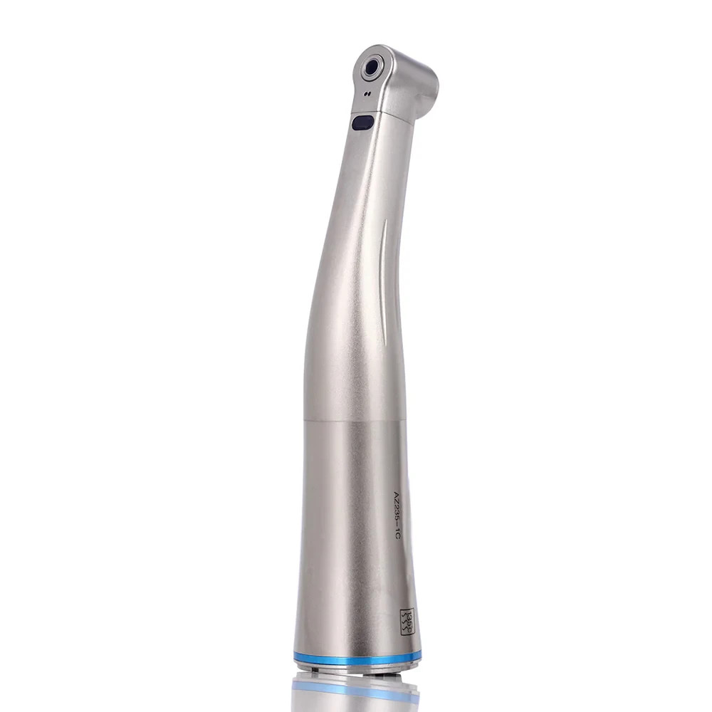 AZDENT Dental 1:1 LED Optic Contra Angle Handpiece fit E-Type Motor