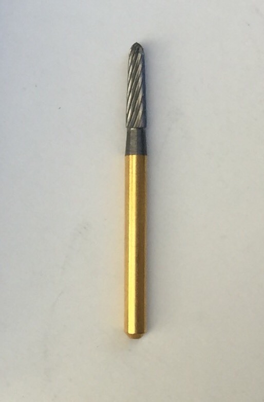 7283-K6 (10pk) Short Taper FG ENDO carbide dental Burr 1.60 mm Dia