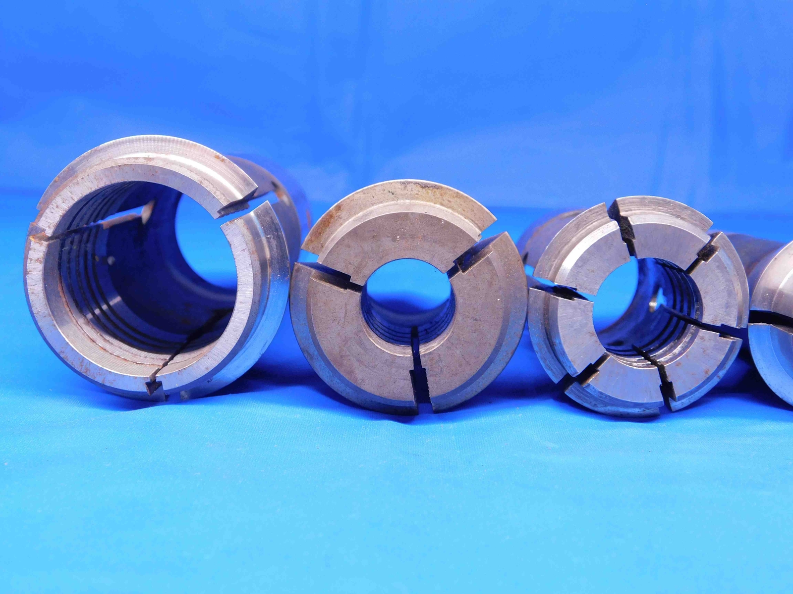 9 PCS LOT OF SOUTHWICK & MEISTER TF SERIES COLLETS SIZES RANGE FROM .106 TO 1.26