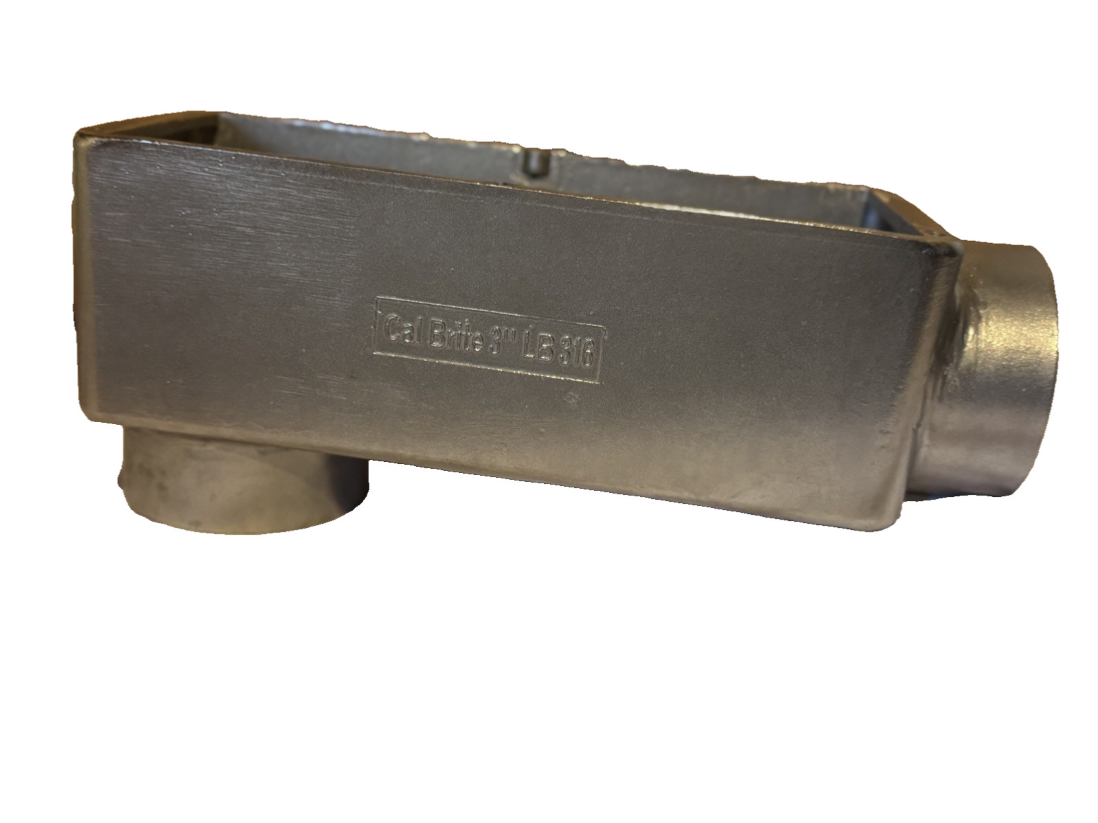 LARGE conduit body LB (90°) 316 stainless steel 3in NPT!! CALBRITE (S63000LB00)