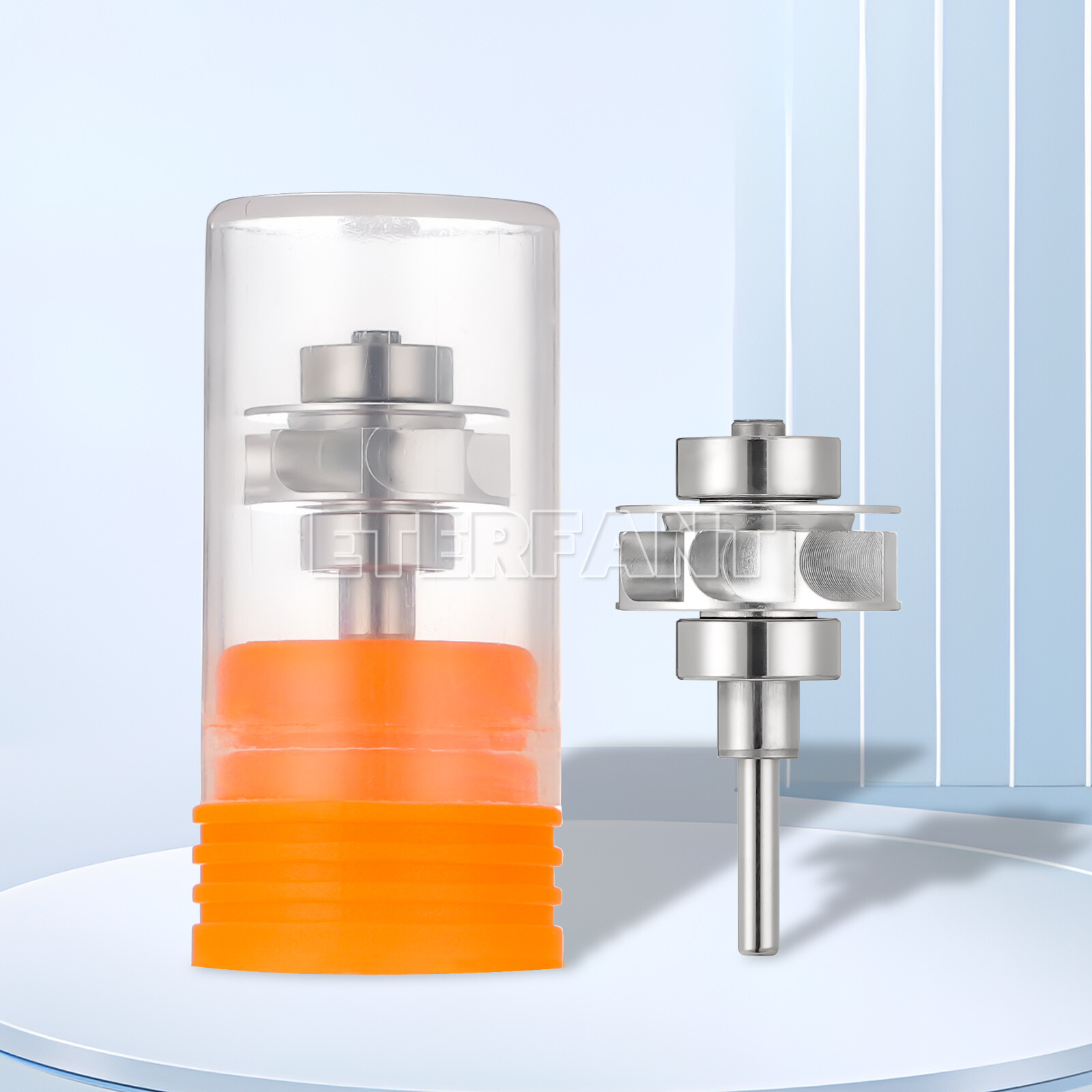25xENTERFANT Dental Turbine Cartridge Rotor Autochuck For High Speed Handpiece
