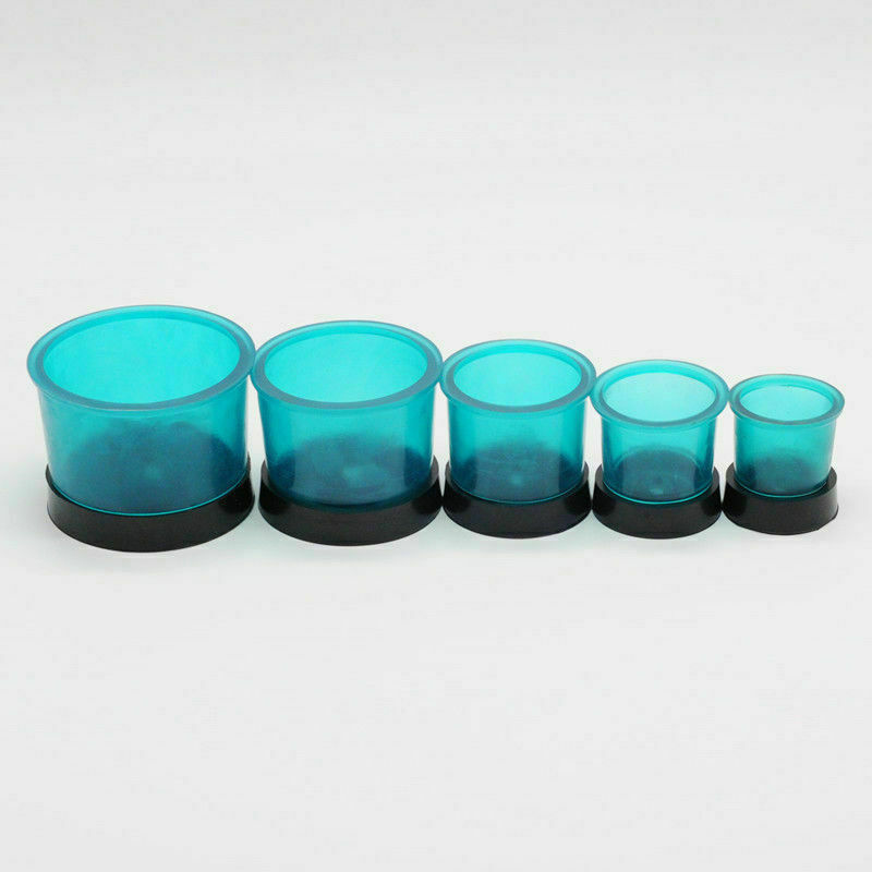 5 TYPES Dental Lab Formers Base Wax Rubber Sillicon Round Casting Flasks Rings