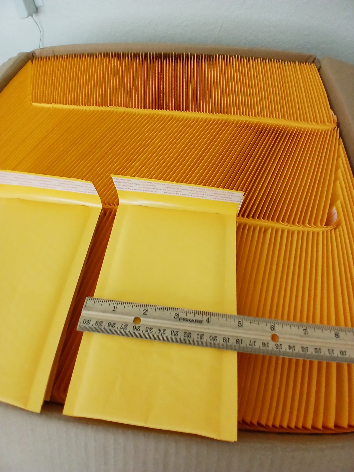500 Kraft Paper Bubble Padded Envelopes Mailers Shipping Case