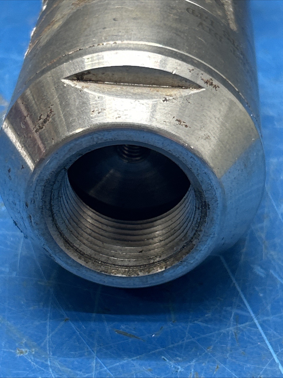Single Axis Rotating Spray Ball A Type Of Industrial Tank Cleaning Equipment S/S