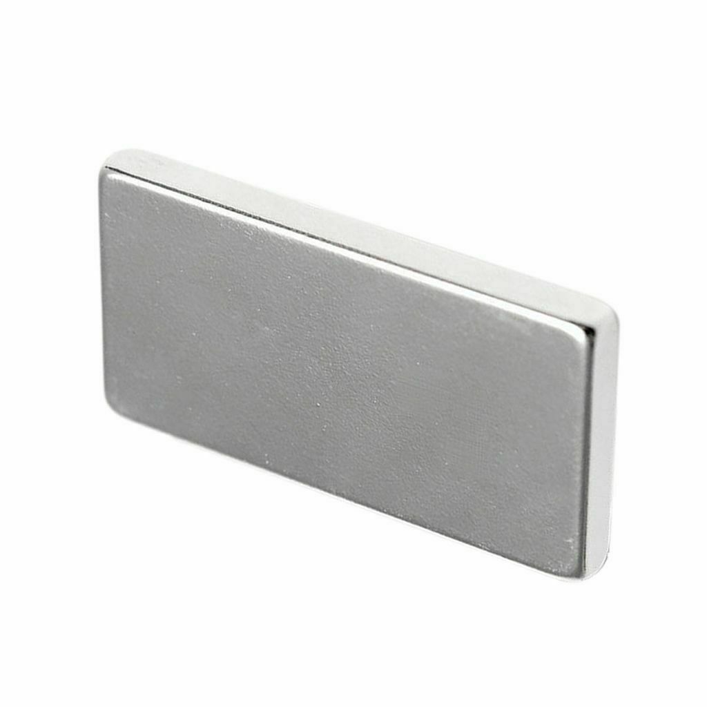 100PCS 20x10x2mm N52 Neodymium Block Magnet Super Strong Rare Earth Magnets Long