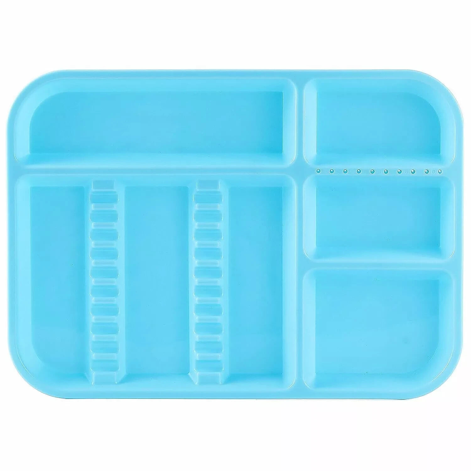 Dental Autoclavable Instrument 135°C Divided Plastic Set Up Trays Optional Type