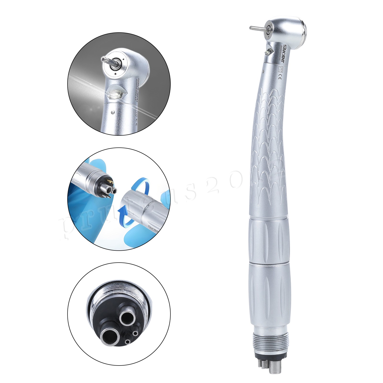 KaVo Style LED Fiber Optic Fast Speed Handpiece Standard/Large/45° Angle Head