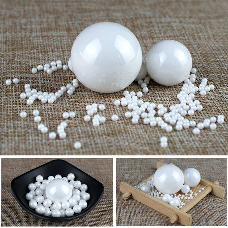 Grade 5 ZrO2 Zirconia Oxide Ball Dia 1mm – 31.75mm Ceramic Bearing Balls Polish