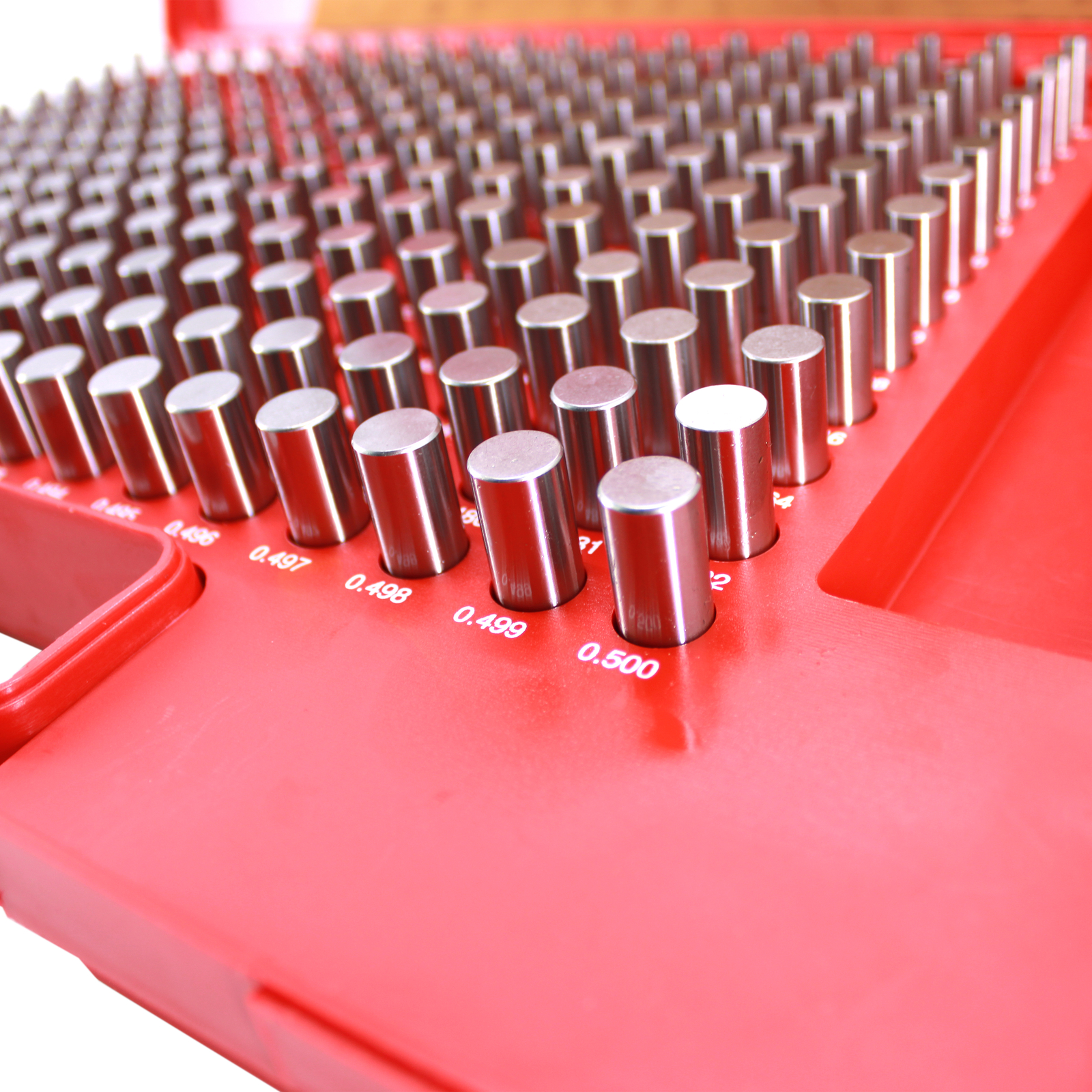 HFS(R) 250 PCS 0.251-0.500″ M2 Class ZZ Steel Pin Gage Set Plus
