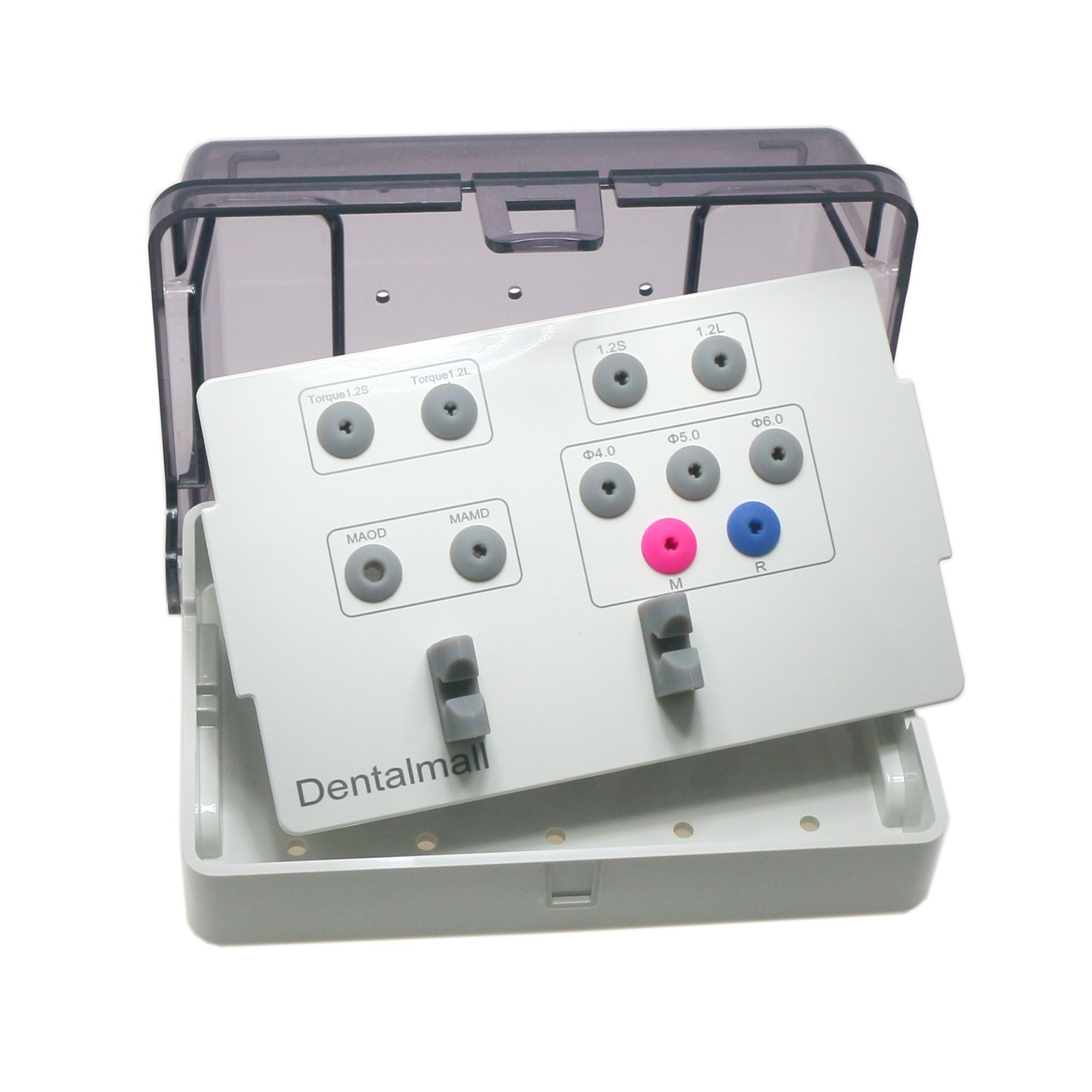 Implant 135°C Autoclavable Box for Hiossen Osstem Prosthetic Kits Screwdrivers
