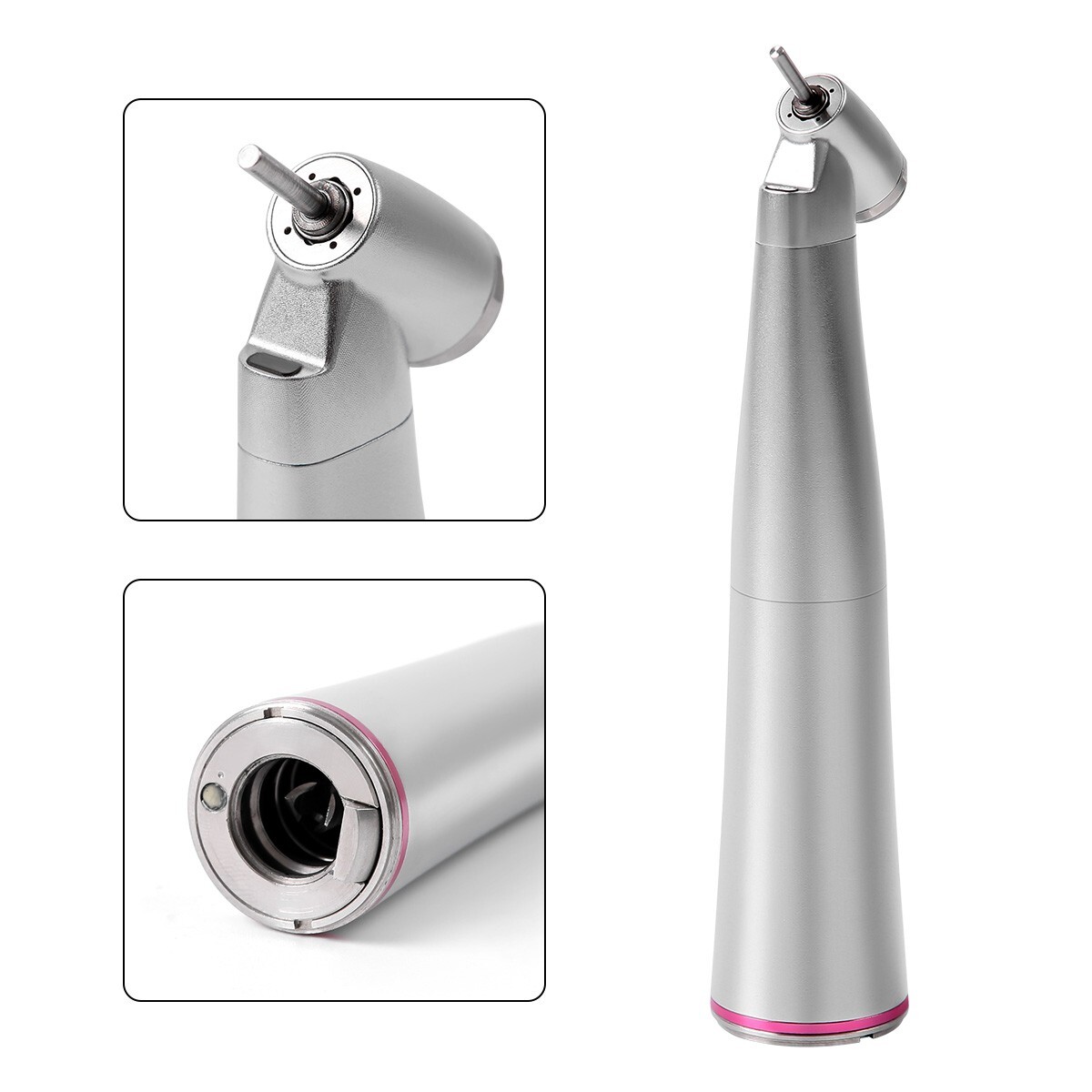 AZDENT Dental Optic Fiber 1:4.2 Increasing Handpiece 45°Angle Fit FG 1.6mm burs