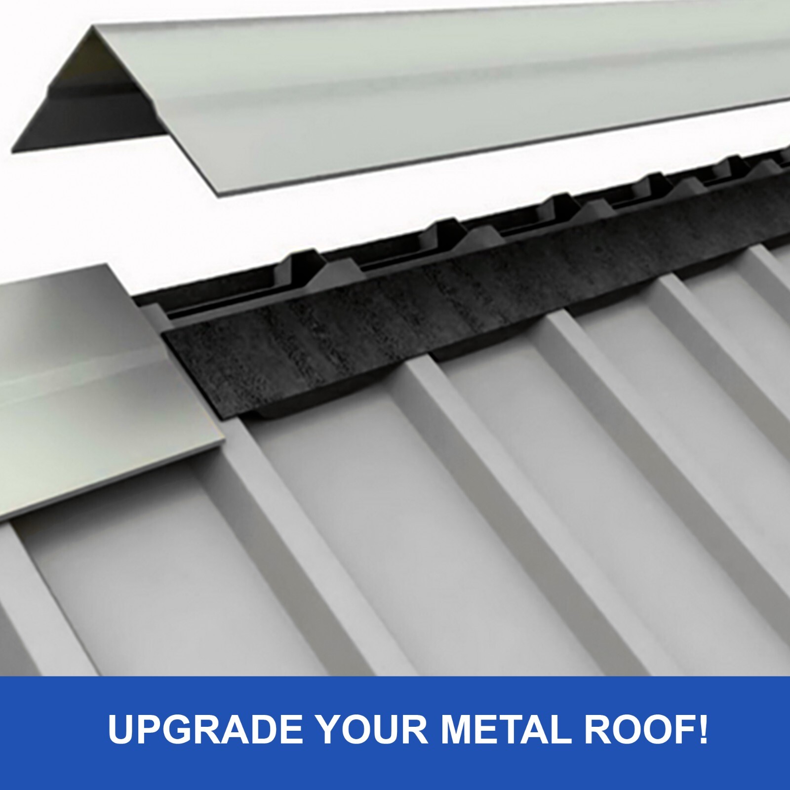 Duco Plus 9in Profile 3ft Classic Rib Foam Closure Strips Metal Roofing Panels