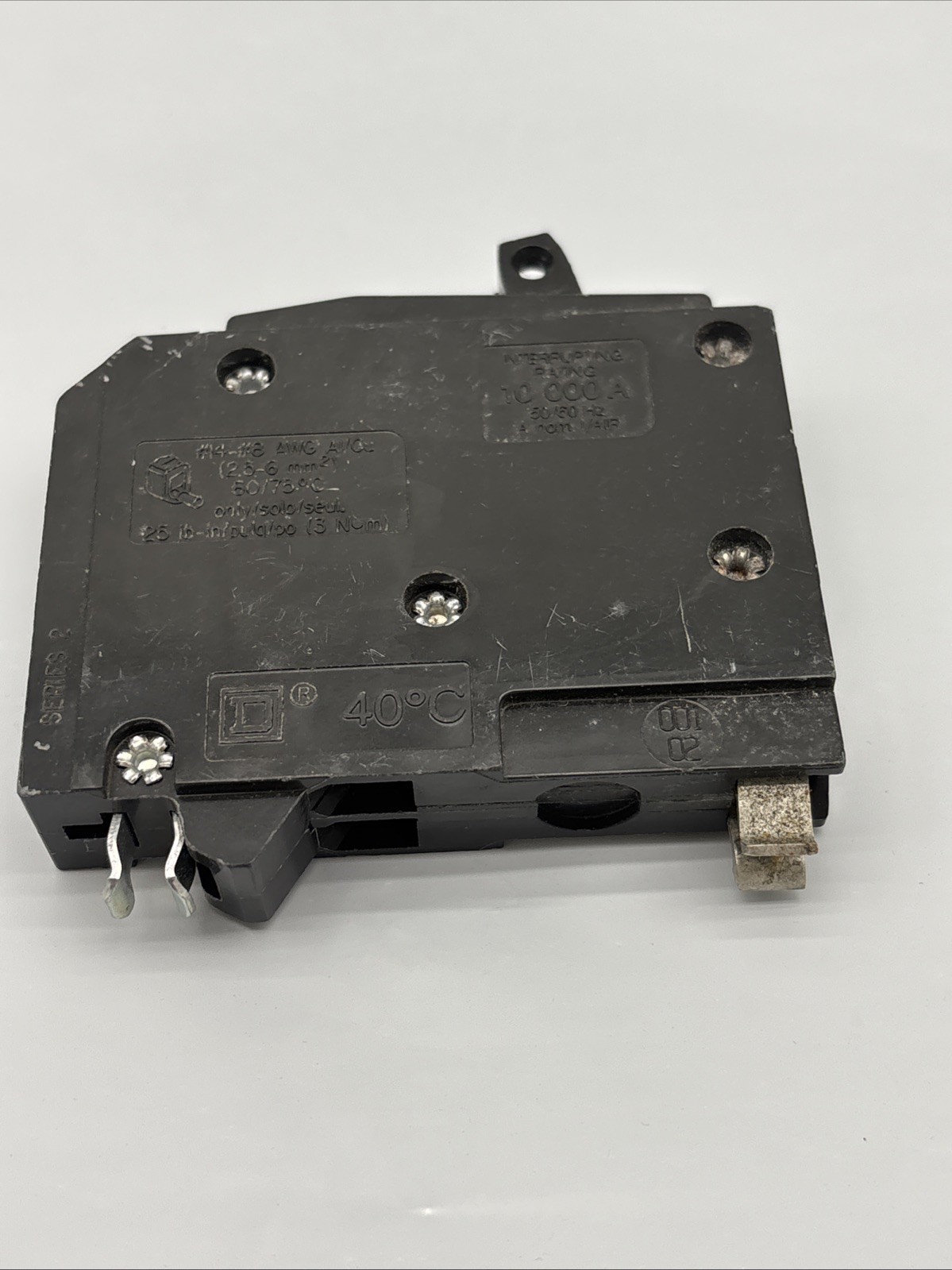 Square D QOT1515 15 Amp 2 Pole Twin Tandem Circuit Breaker (New Open Box)