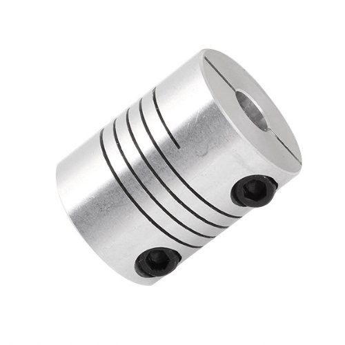 6.35×6.35mm CNC Flexible Coupling Motor Shaft Coupler 1/4″ to 1/4″ Shaft