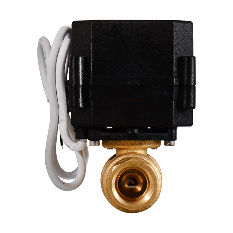 3/4″ Motorized Electric Ball Valve 9 12 to 24 Volt Slow Close, 3 Wire Control