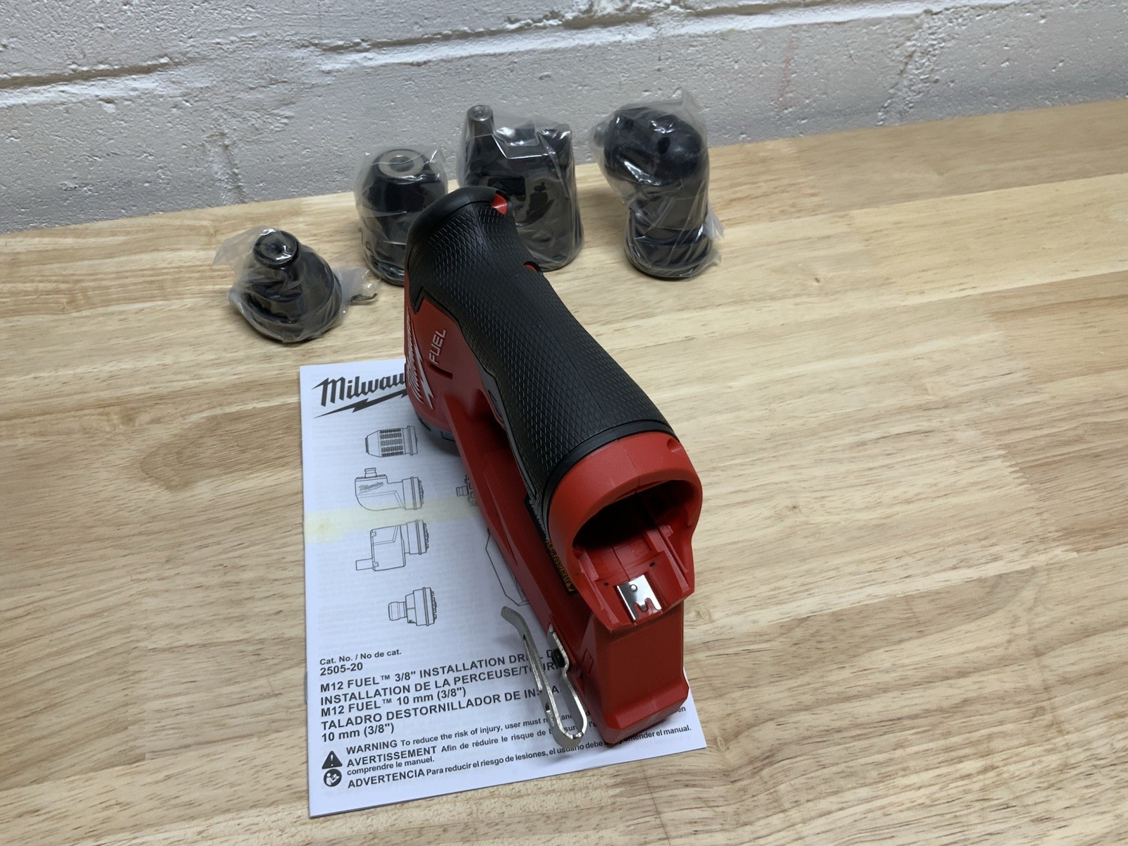 Milwaukee 2505-20 M12 FUEL 4-in-1 Installation Drill Driver – NEW FROM KIT