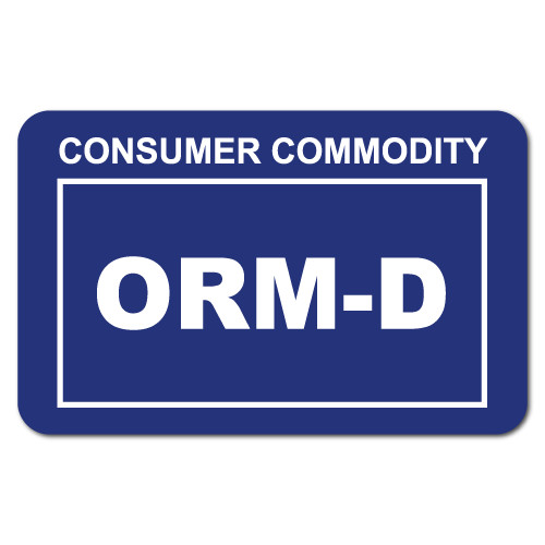 5 ORMD ORM-D 1.5 x 2.5 inch “other” HAZMAT Qty Shipping Label Sticker UPS Fedex