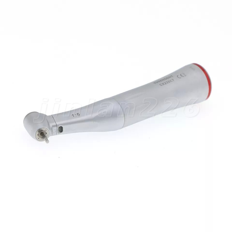 COXO Dental Electric Handpiece 1:5 Increase Fiber Optic Contra Angle C7-5