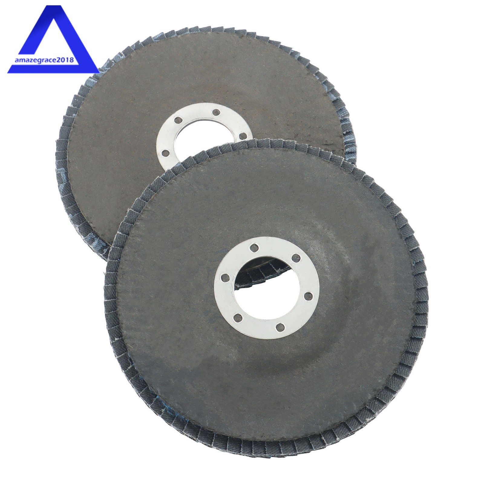 20 Pack Flap Discs 4.5″ × 7/8″ for Angle Grinder Flapper Wheel 80Grit Type 29
