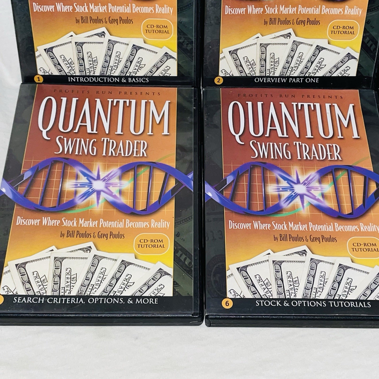 Quantum Swing Trader: Search Criteria Tutorials Vol. 1 2 3 5 6 7 CD-ROM Courses