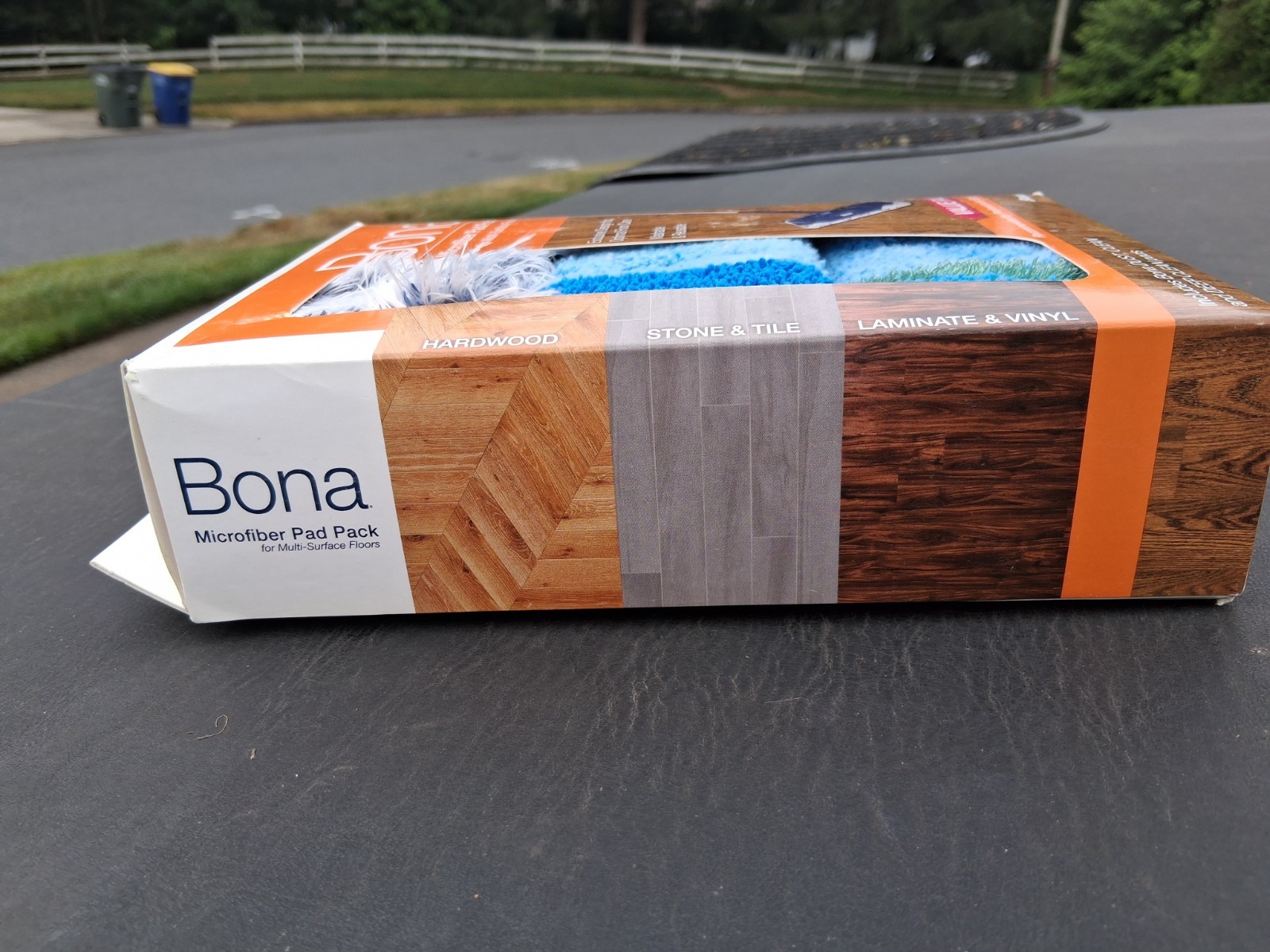 BONA Microfiber Cleaning Pads 18.31” X 5.12” (3 PACK) – Value Pack