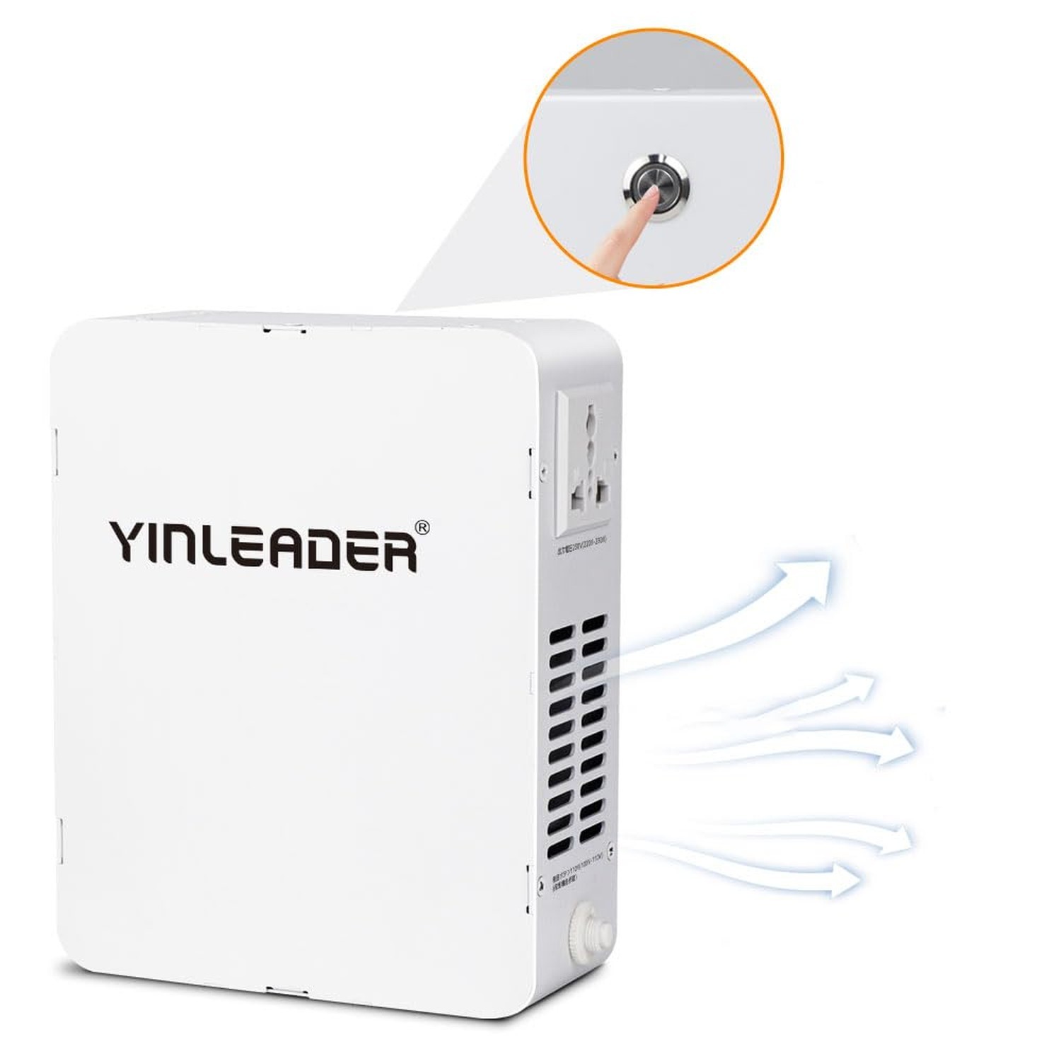 Yinleader Voltage Converter 120V to 240V OR 110V to 220V Step Up Transformer …