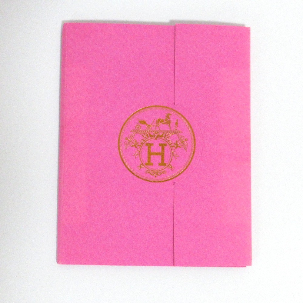 HERMES Post-it Notes, 3-Piece Set, Multicolor Unisex Women USED