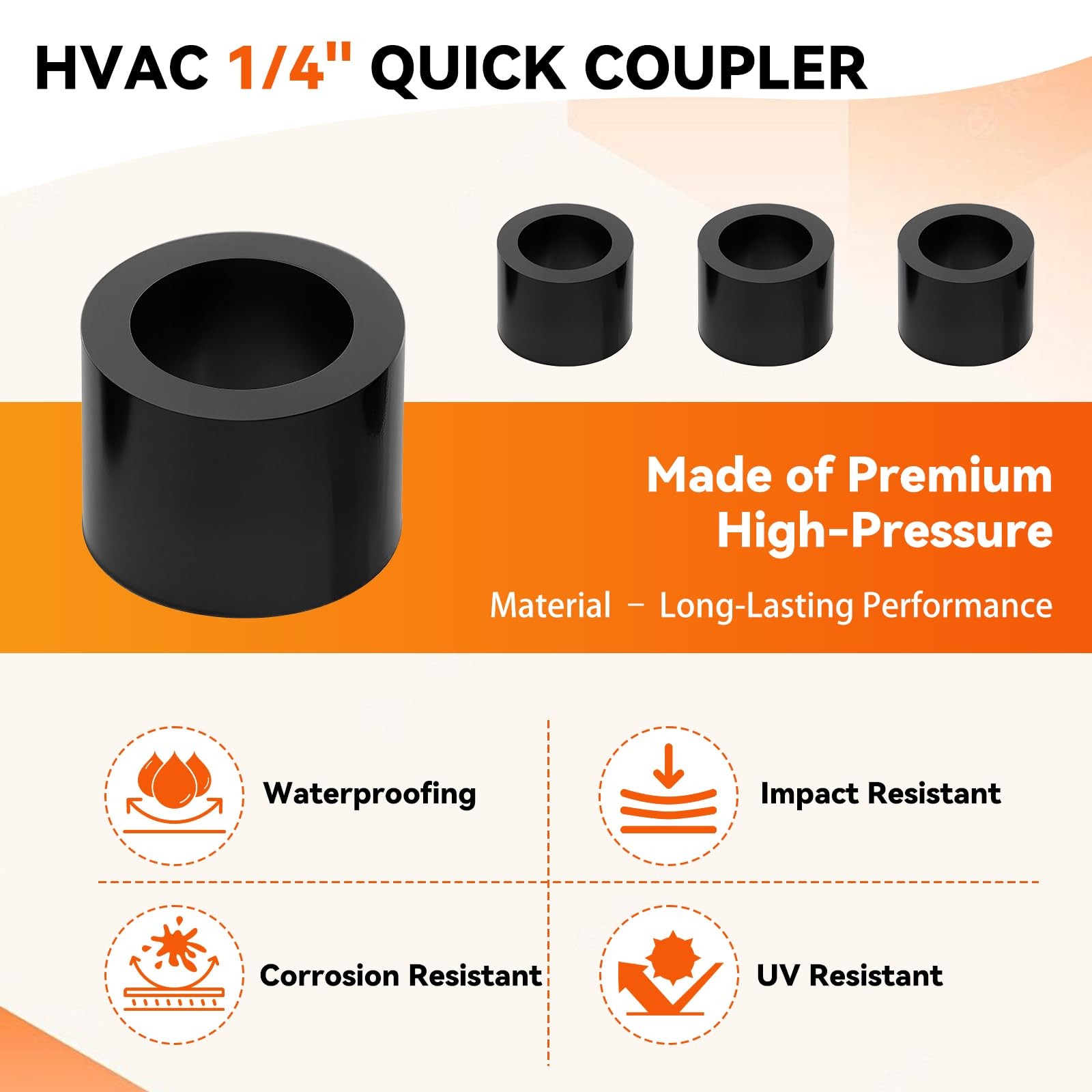40083 HVAC Hose Gasket 1/4″, AC Charging Hose ORing Seals, LeakProof Replacem…