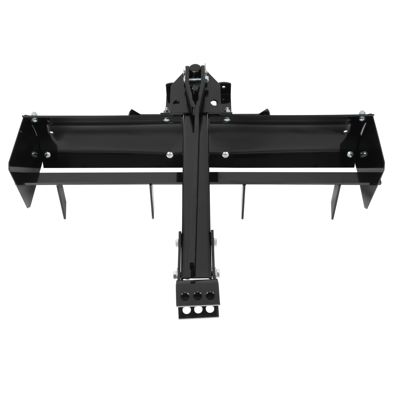 40″ Steel Adjustable Behind Box Scraper For Lawn Garden Tractors